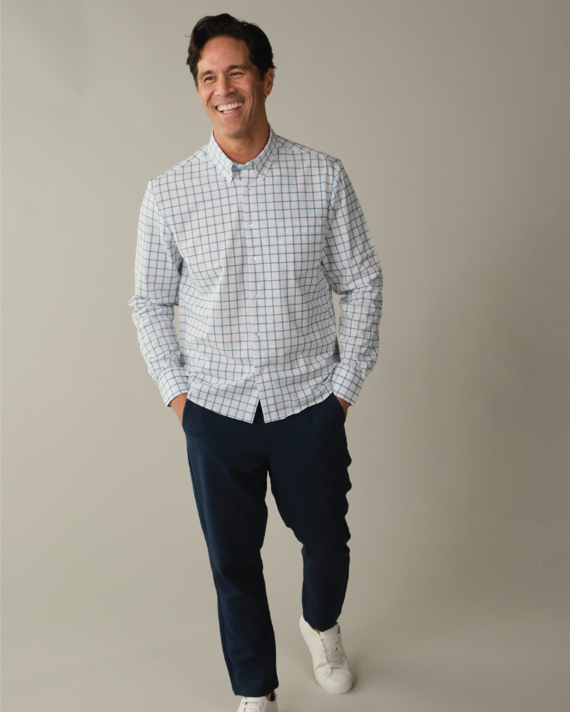 Long Sleeve Affordable, Sustainable, Performance Dress Shirt – &Collar Long Sleeve Affordable, Sustainable, Performance Dress Shirt – &Collar