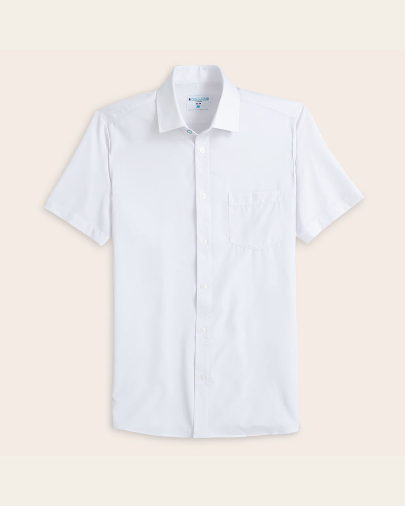 &Collar Pacific Short-Sleeve Shirt - Men's White 3XL Athletic &Collar Pacific Short-Sleeve Shirt - Men's White 3XL Athletic