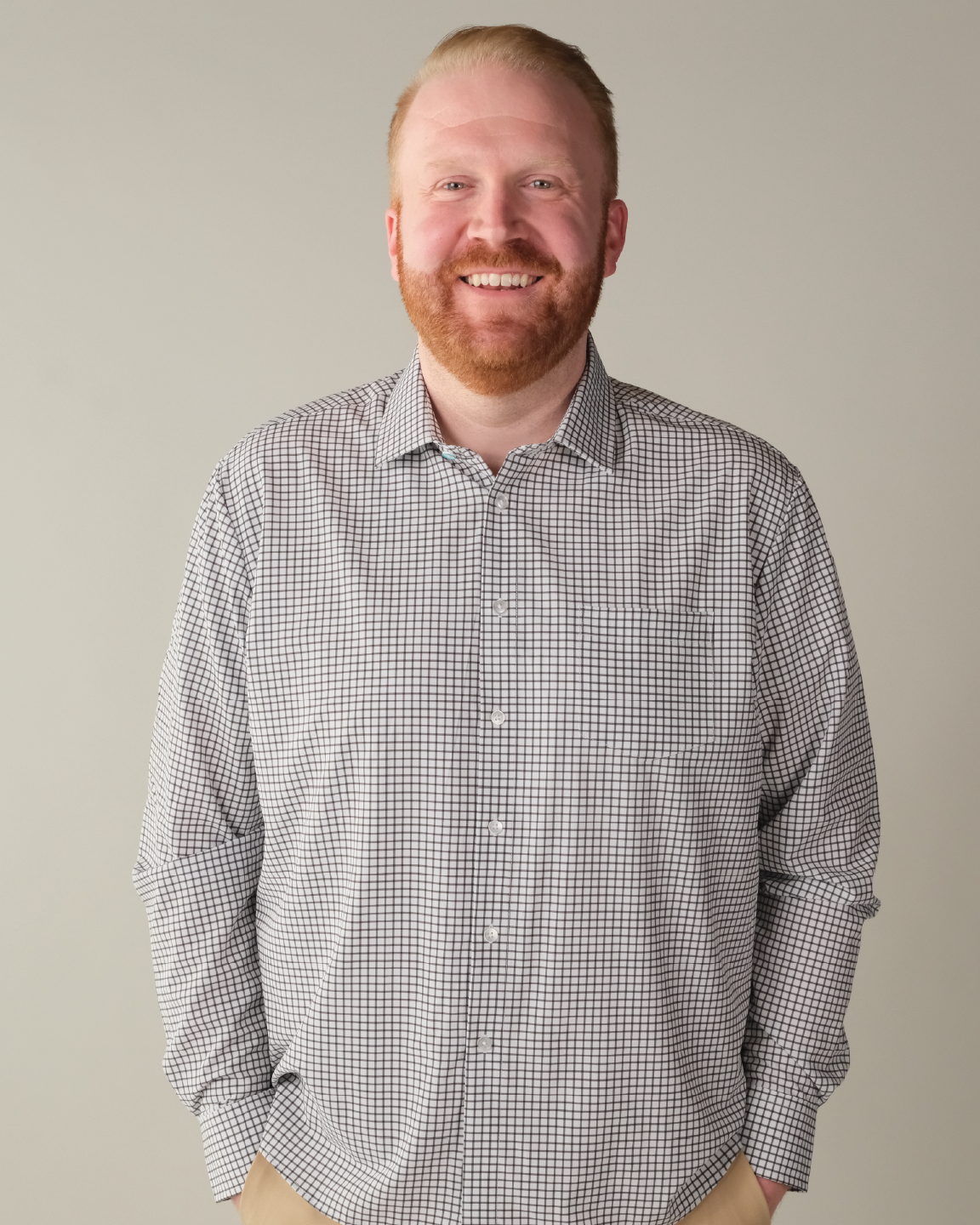 Range Shirt - White w/ Black Check – &Collar