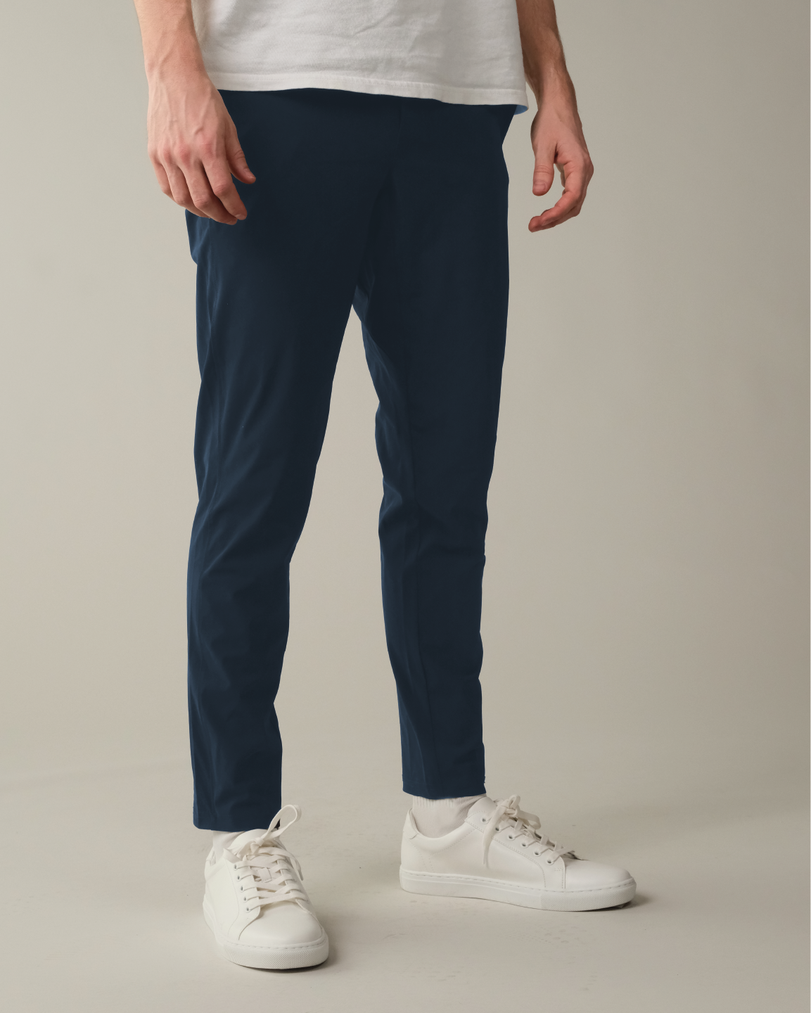 mens navy blue dress slacks Tropic Comfortable & Affordable Men's Dress Pants Stone Grey / 30/30 / SLIM