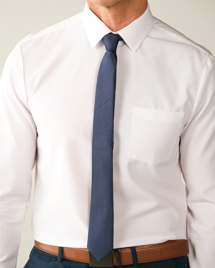 Tall White Dress Shirt Men | Extra Length Performance Shirt | &Collar Range Tall White Dress Shirt Men | Extra Length Performance Shirt | &Collar Range