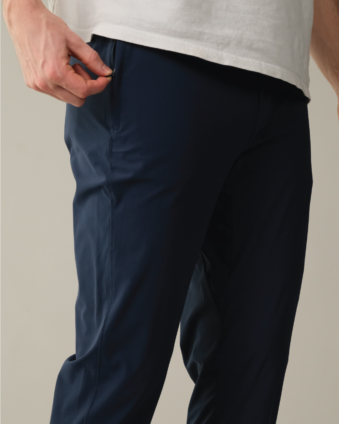 Tropic Comfortable & Affordable Men's Dress Pants Midnight Blue / 34/32 / Athletic