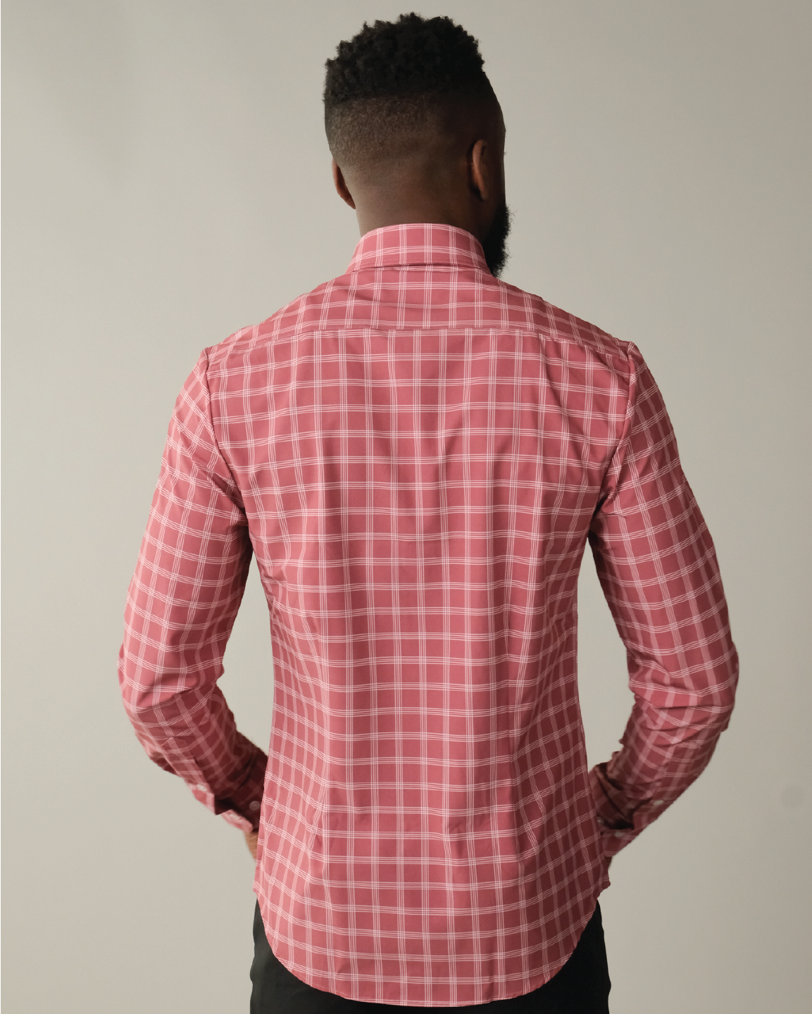 red white dress shirt Men's Stars & Stripes 100% Cotton Long Sleeve Button-Up S / Red/White/Blue Wear it with dress pants to the office or pair it with casual trousers for a weekend date or friends gathering FINAL SALE: Range Shirt -