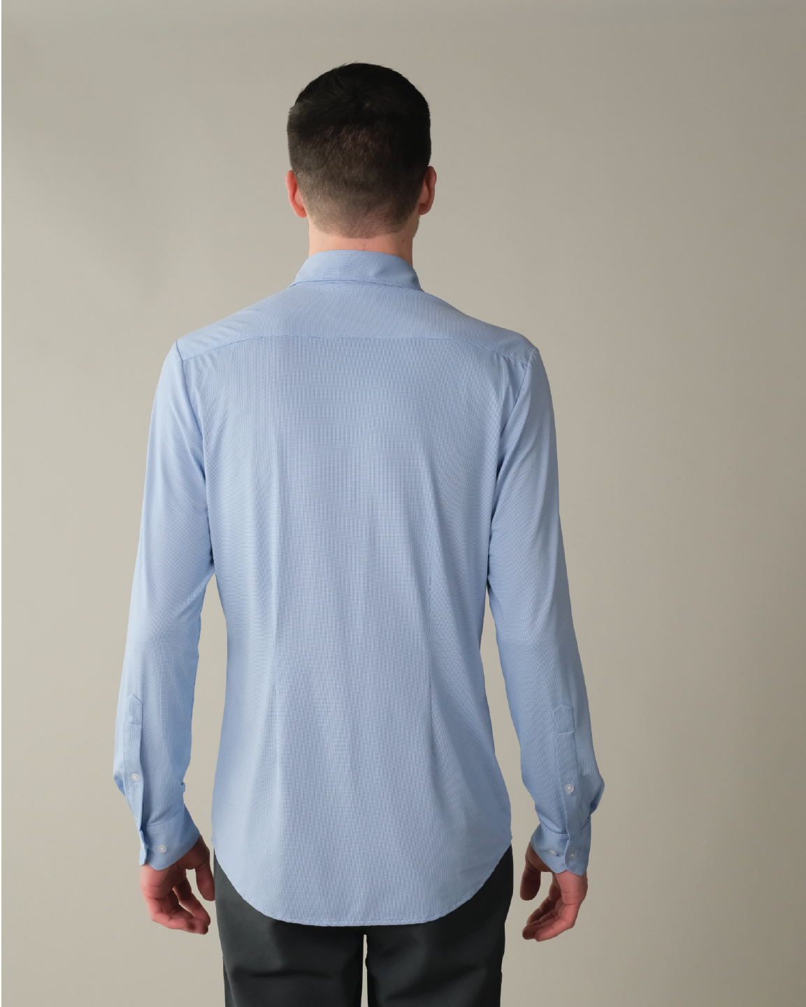french blue dress shirt Men's White Collar & Cuff Double Stripe in Royal 15 33/34 / Royal Blue English spread collar 4 Marquis Mens French Blue Long