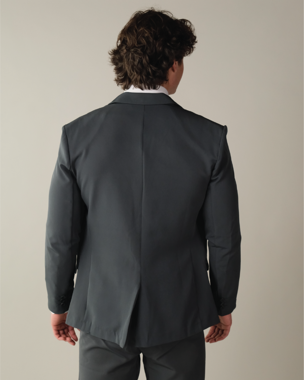 ジャケット AVANDRESS Boyfriend Single Blazer CHARCOAL Acne Studios - Single-breasted jacket - Regular fit - Black