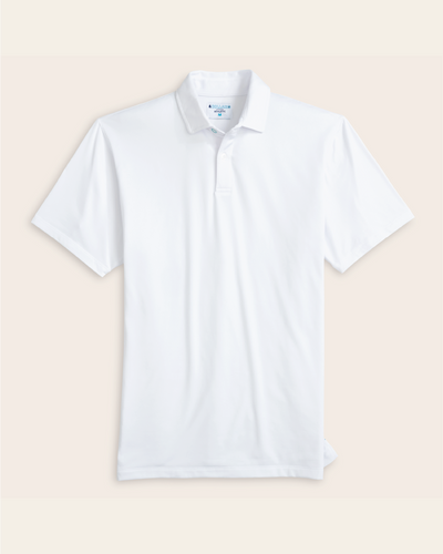 A cloud white polo shirt