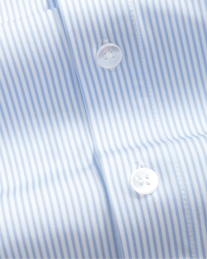 Range Shirt - Blue and White Pinstripe Range Shirt - Blue and White Pinstripe