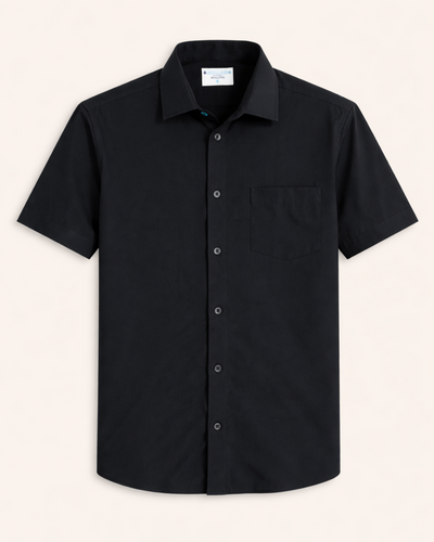 black dress shirts 751L Easy to care for and made for repeated wear Neil Allyn Long Sleeve Men's