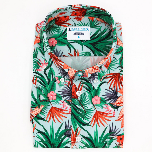 Range Shirt - Floral Pattern - &Collar Outpost