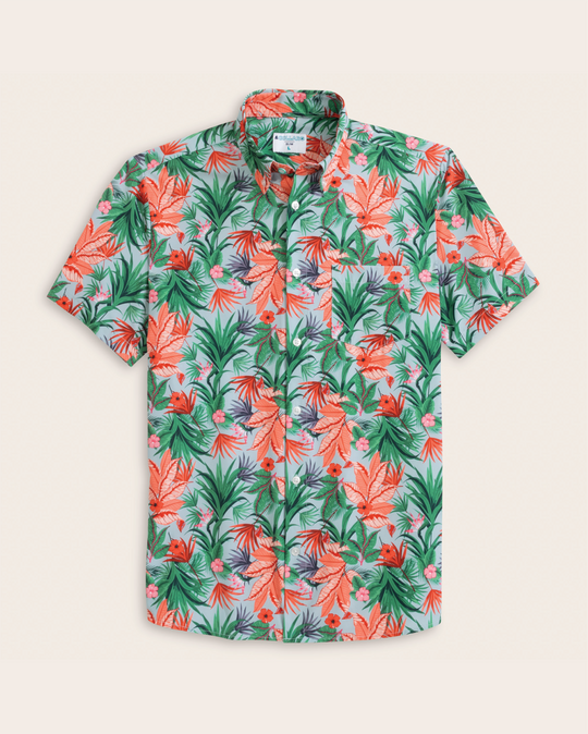 Range Shirt - Hawaiian Floral Pattern