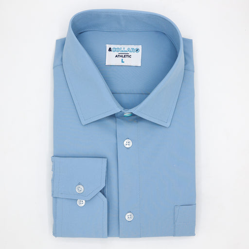 Range Shirt - Solid French Blue