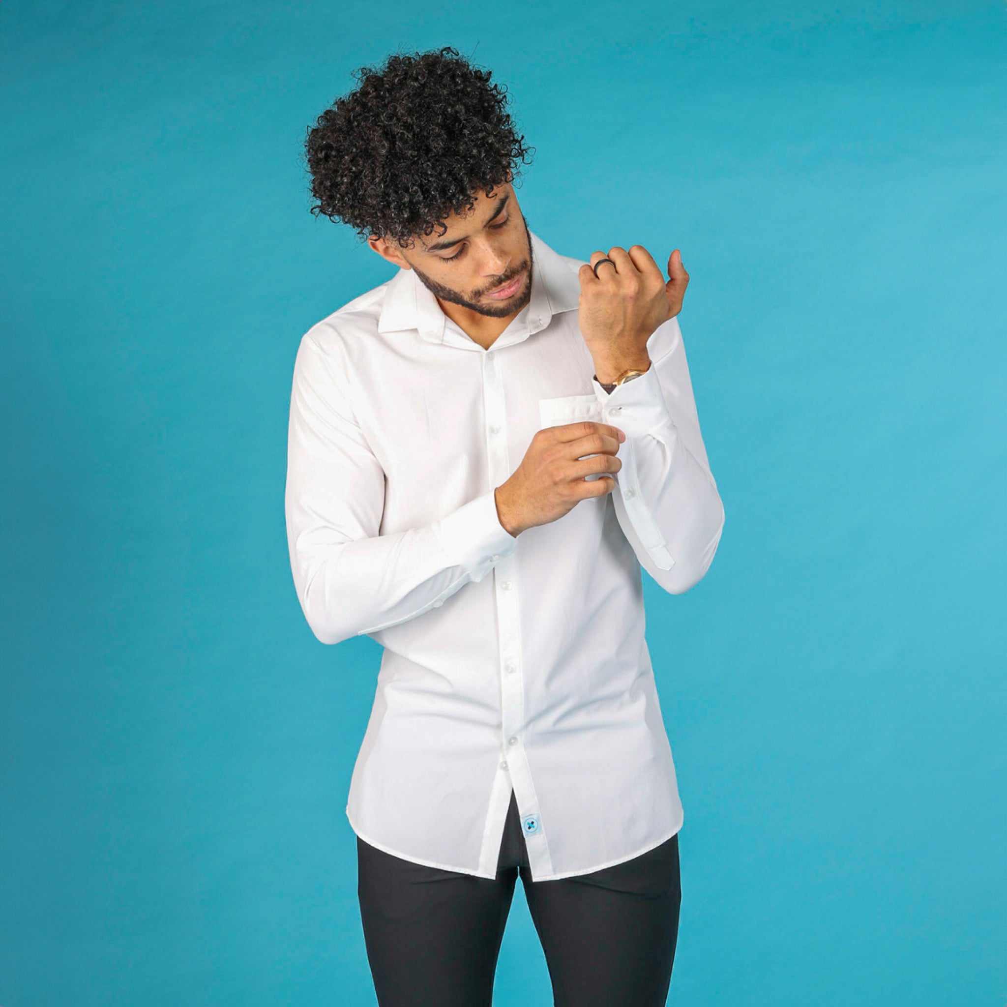 Range Shirt White Long Sleeve
