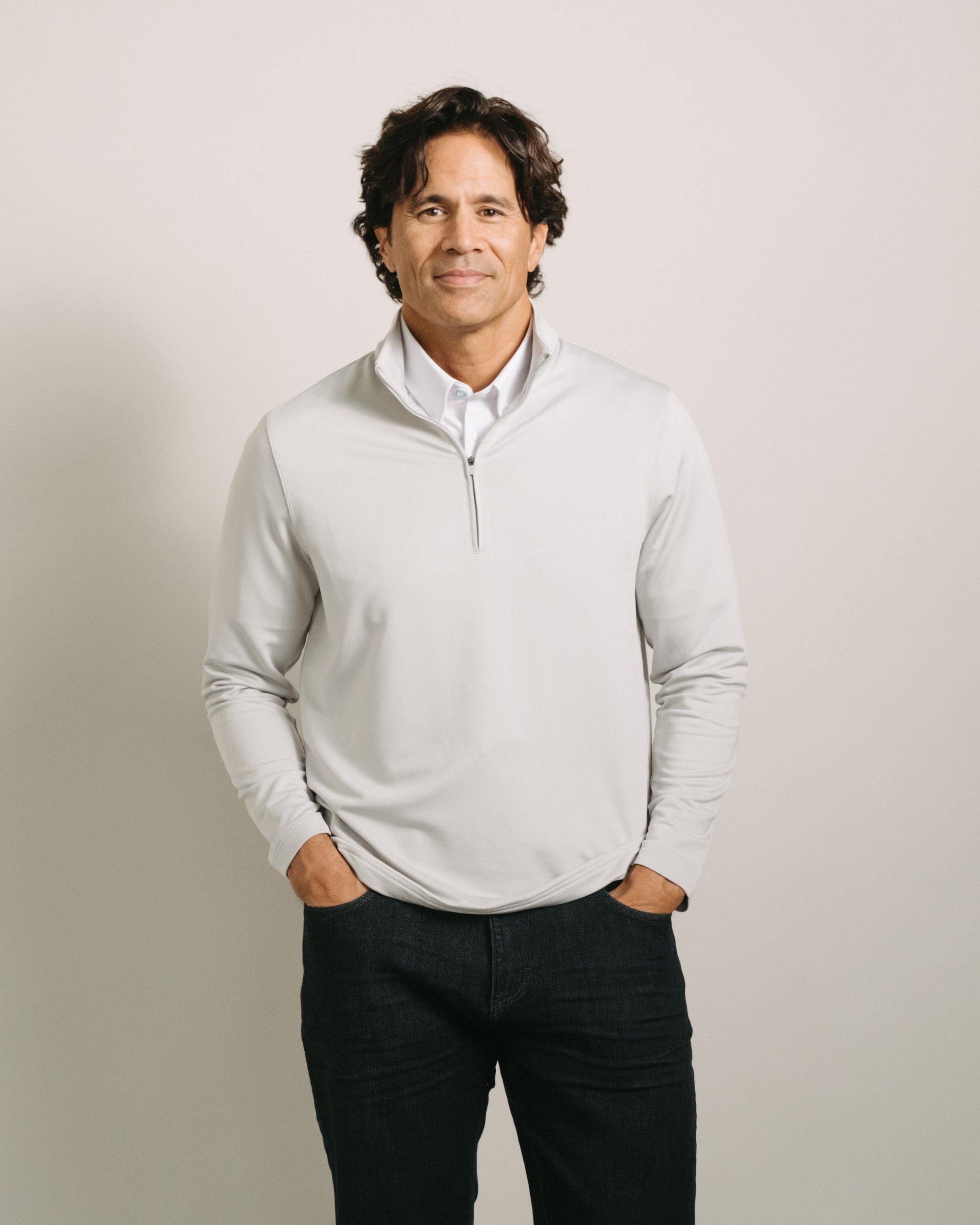 Arctic Quarter Zip - Fog S / Classic (Athletic)